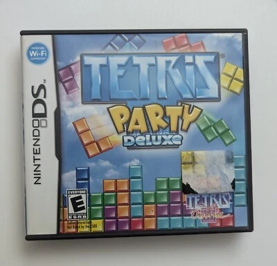 Tetris Party Deluxe (Nintendo DS, 2010) Complete With Manual - Image 1 of 3