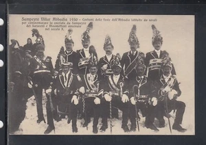 Cartolina Sampeyre Villar Abbadia Costumi delle Feste AD606 - Imagen 1 de 1