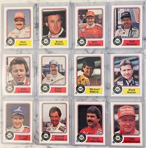 12 - 1988 MAXX RACE CARDS ~ WALLACE ~ SCHRADER ~ BONNETT ~ WALTRIP ~ MARTIN ~ ++