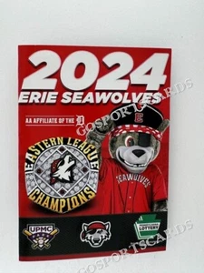 Calendario de bolsillo 2024 Erie Seawolves Tigres de Detroit ligas menores de béisbol - Imagen 1 de 2