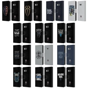 OFFICIAL WWE ROMAN REIGNS LEATHER BOOK WALLET CASE COVER FOR HTC PHONES 1 - Picture 1 of 7