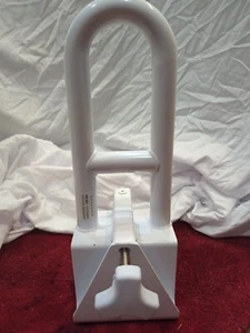 New Vaunn Adjustable Bathtub Safety Rail Shower Grab Bar Handle, Stainless Steel - Picture 1 of 13