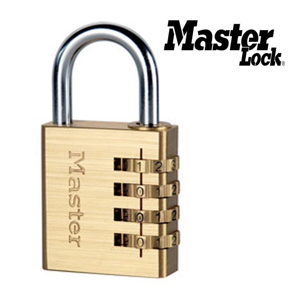 MasterLock - Lucchetto combinazione personalizzabile da 40mm ACCIAIO - Immagine 1 di 1