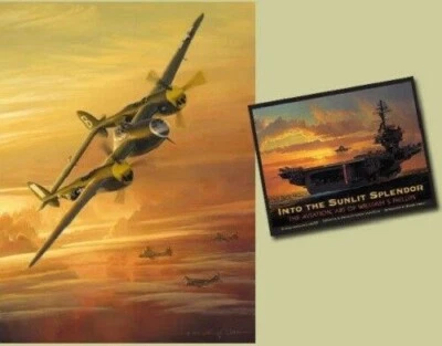 William PHILLIPS "Into The Sunlit Splendor" Edición Limitada Lienzo y Libro Regalo Foto 1 de 4