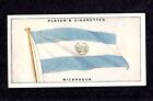 4768/ Player´s Cigarettes – Flags / Flaggen – No. 35 – Nicaragua