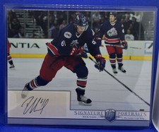 06-07 BE A PLAYER PORTRAITS SIGNATURE AUTOGRAPH RICK NASH AUTO CBJ