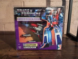 Transformers Reissue Commemorative Series II Starscream Hasbro Figure With Case - Picture 1 of 7