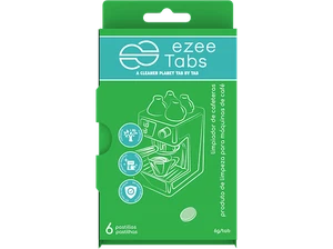 Limpiador - Ezeetabs, Para cafeteras, 6 pastillas, 6 gr, Verde - Imagen 1 de 2