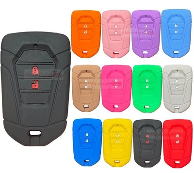 Fit Mazda ISUZU FTR MU-X D-MAX 2 Button Remote Key Fob Silicone Case Cover - Image 1 of 2