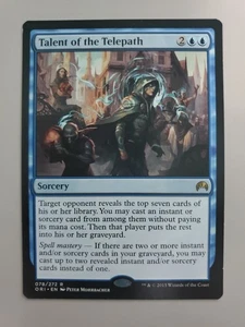 MTG Talent of the Telepath Magic Origins Regular Rare - Picture 1 of 1