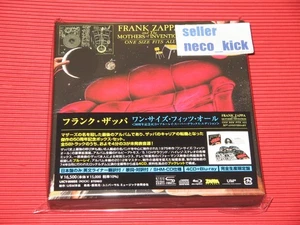 6WT FRANK ZAPPA ONE SIZE FITS ALL  50TH 2025 JAPAN 4 SHM CD + BLU-RAY AUDIO - Picture 1 of 3