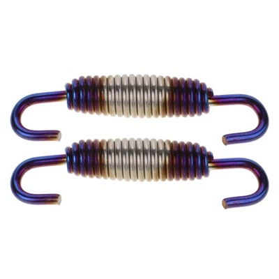 2 Pcs Swivel Hooks Motorbike Accessories Exhaust Springs Motorcycle - Image 1 of 4