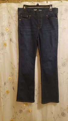 Levi Strauss 蓝色牛仔裤女式 12M 全塑形拉靴型弹力 31x30 — 第 1/4 张图片