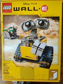 LEGO Ideas 21303 WALL E Disney Pixar Sealed Set 676 Pieces 2015 - Retired