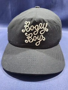 Bogey Boys Hat Black Adjustable Snapback Embroidered Logo Cap - Picture 1 of 9