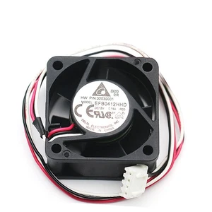 DELTA EFB0412HHD R00 12V 0.15A 40*40*20mm 3 Wire 4 Pin H3C 3600 5600 Switch fan - Afbeelding 1 van 2
