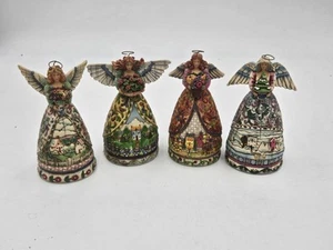 Jim Shore Heartwood Creek Set Of 4 Mini Four-Season Angels Figurine Set 4008265 - Picture 1 of 21
