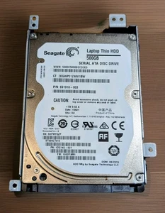 HP 15-ac113cl HDD 500GB 2.5" SATA Hard Drive ST500LT012 w/ Caddy | Laptop - Picture 1 of 2