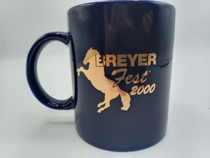 Breyer Gold Fighting Stallion 2000 Breyerfest Store Item New Tea Coffee Mug - Picture 1 of 6