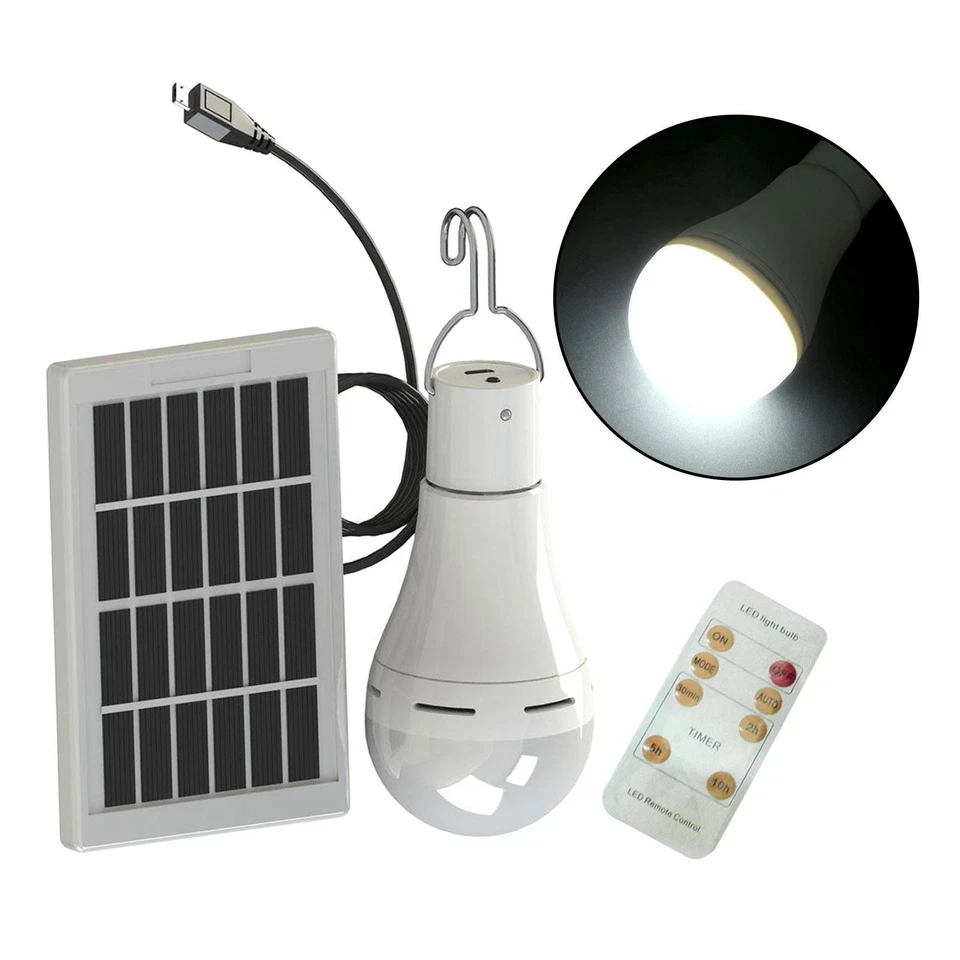 Portable  LED Lumière Ampoule Tente Lampe Jardin Camping - Image 1 of 1