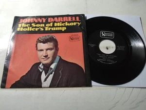 Johnny Darrell The Son Of Hickory Hollers Tramp VG+ 45 Record & Pic Sleeve 1967 - Picture 1 of 5