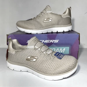 Skechers Summits Glowing Iris Washable Mesh Bungee Sneakers Size: 8.5W - Picture 1 of 5