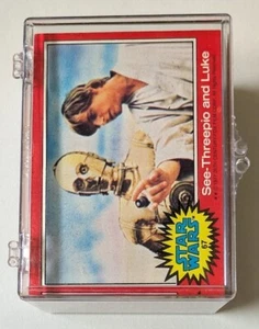 Vintage 1977 Topps STAR WARS Series 2 (Red) - Complete 66 Card Set - Picture 1 of 6