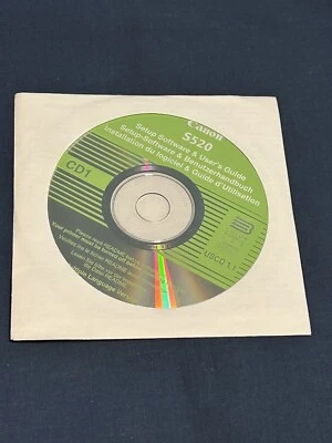 Software de configuración Canon S520 y guía del usuario instalación CD color burbuja chorro impresora Foto 1 de 4