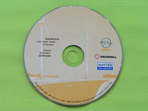 NAVIGATION OPEL CD 70 NAVI SKANDINAVIEN 2011 ZAFIRA ASTRA H CORSA VECTRA VIVARO - Bild 1 von 1