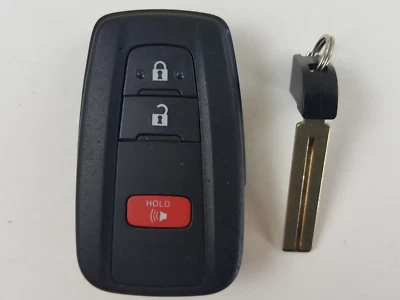DESBLOQUEADO ORIGINAL TOYOTA C-HR 18-22 OEM LLAVE INTELIGENTE MENOS CONTROL REMOTO ALARMA LLAVERO EN BLANCO EE. UU. Foto 1 de 4