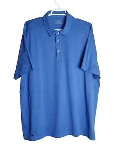 UNTUCKit Mens Shirt 2XL XXL Blue Golf Polo Performance Short Sleeve Stretch - Picture 1 of 5