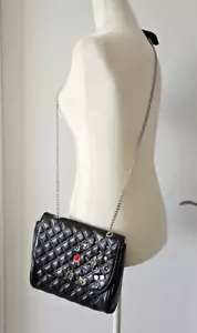 TOGO BLACK SHOULDER STRAP CROSSBODY BAG NWOT - Picture 1 of 12
