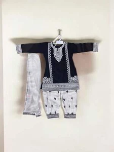 Traditional Designer Salwar Kameez for Little Girls - Elegant & Stylish Ethnic W - Picture 1 of 16