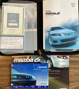 2008 Mazda 6 Owner's Manual & Case & Quick Tips & Supplement & Warranties - Picture 1 of 5