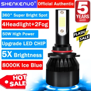 Faro LED alto bajo + bombillas antiniebla 8000K GL para Honda Odyssey 2011-2017 6X - Imagen 1 de 13