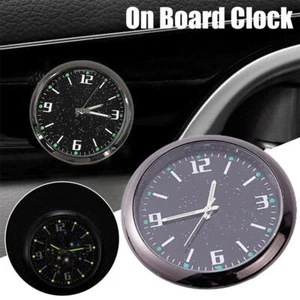 Car Clock Luminous Stick-On Digital Watch Quartz Clocks B4Y8 AU For Vehicle G5Y6 - Picture 1 of 10