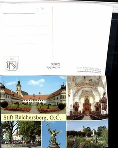 522656,Reichersberg am Inn Stift Kirche Brunnen Mehrbildkarte - Picture 1 of 1