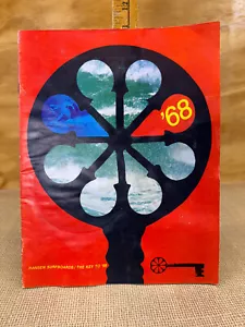 vtg 1960s 68 Surfing Ephemera Hansen Surfboards Report Brochure Catalog 1968 - Picture 1 of 8