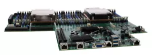 Intel S2600WT2R Dual Socket 2011-v3 Server-Board inkl. 2x Kühler - Photo 1/8