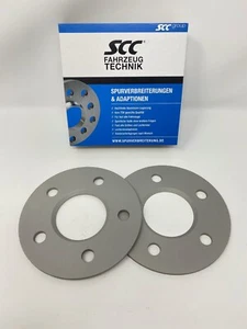 10mm 2x5mm Spurverbreiterung SCC für BMW 5x112 66,6 Spurplatten Distanzscheiben - Bild 1 von 7