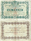 France - TICKET - Chamber of Commerce of Le Havre - one franc - 1920 - jp.068.28