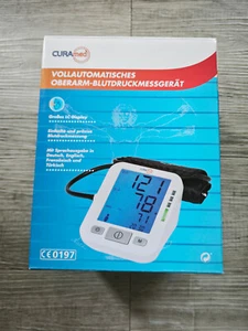 CuraMed Oberarm Blutdruckmessgerät sprechend MD 15469 inkl. Bedienungsanleitung - Bild 1 von 13