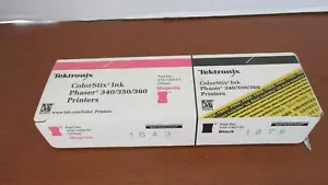 TEKTRONIX PHASER 340 / 350 / 360 COLORSTIX iNK~016-1309-01~016-1307-01 - Foto 1 di 5