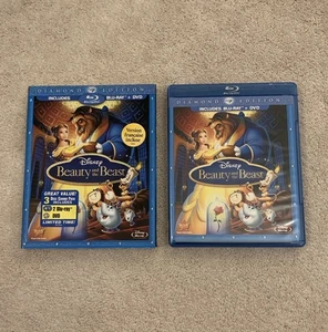 Beauty And The Beast Diamond Edition Blu-Ray w/ Slipcover *Tested, Working* - Picture 1 of 9