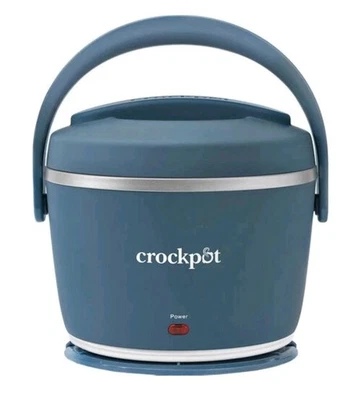 CrockPot Warmer Faded Blue Lunch Crock - Image 1 of 3