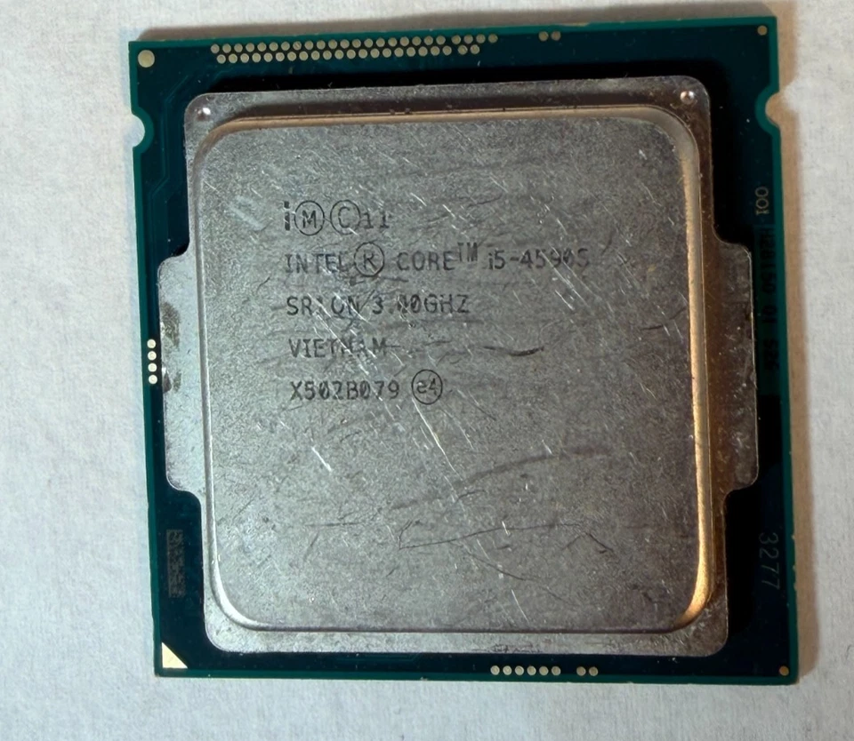 Intel i5-4590S SR1QN Quad Core CPU Processor 3.0GHz 6MB Smart Cache LGA 1150 - Image 1 of 2