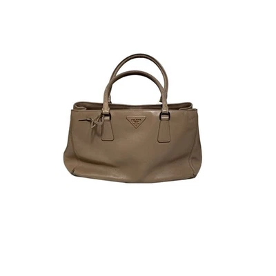 Bolso de Mano Prada Saffiano Lux Tostado/Beige Foto 1 de 3