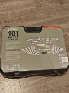Matco Tools Silver Eagle 101pc Master Chrome Socket Wrench Set 1/4 3/8 SAB101SEA - Bild 1 von 11