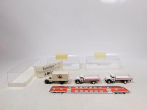 Brekina H0 1:87 3X Magirus Heidelberger Schlossquell Ecc Mint+Box #EH164-0,5 - Foto 1 di 5