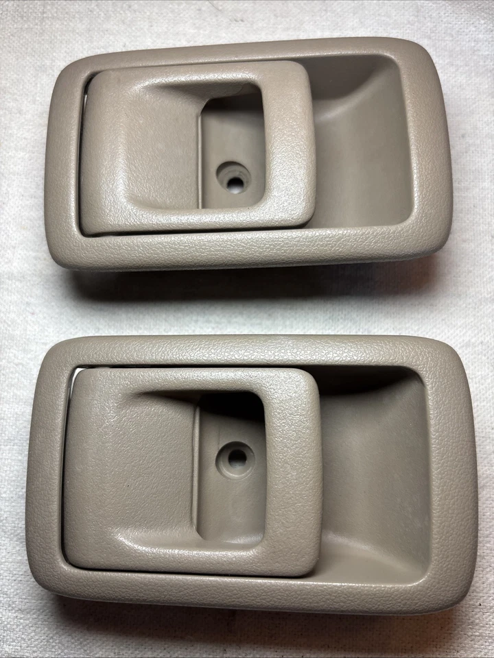 96-02 TOYOTA 4RUNNER DELANTERO TRASERO IZQUIERDO DERECHO INTERIOR JUEGO MANIJA PUERTA BRONCEADO OEM (2) Foto 1 de 4